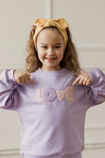 Bluza Pastel Love Nitki Kids -  104/110 - Nitki Kids