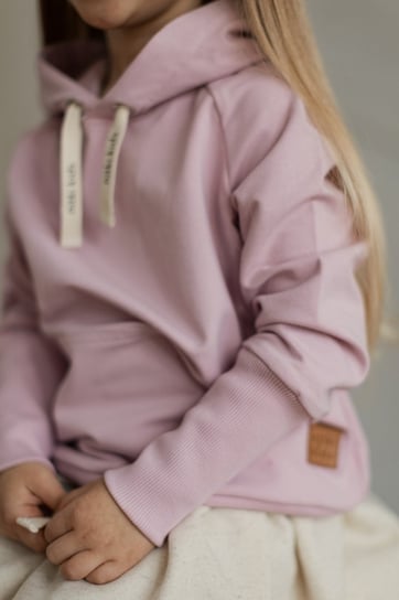 Bluza Pocket Hoodie - Candy Pink Nitki Kids -  116/122 - C_PINK Nitki Kids