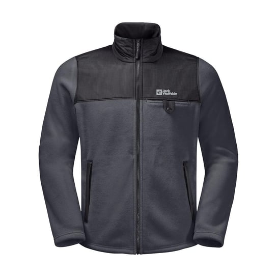 Bluza polarowa męska Jack Wolfskin Dna Grizzly szara 1709982 Jack Wolfskin