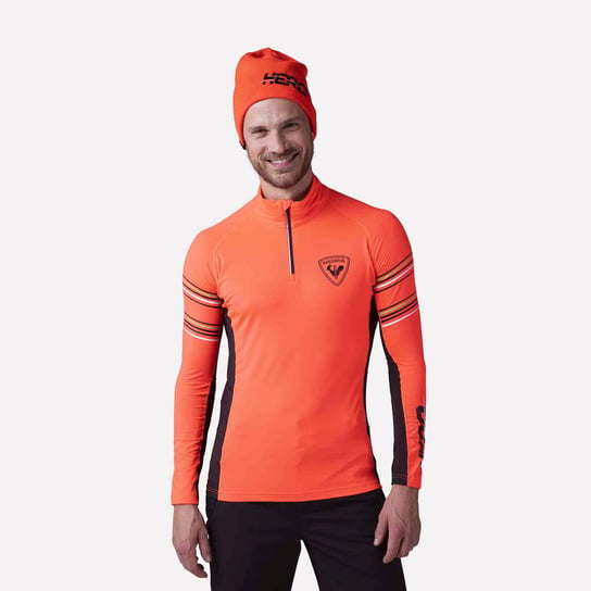 Bluza Rossignol Hero Classique 1/2 Zip Pomarańczowa - 3Xl Inna marka