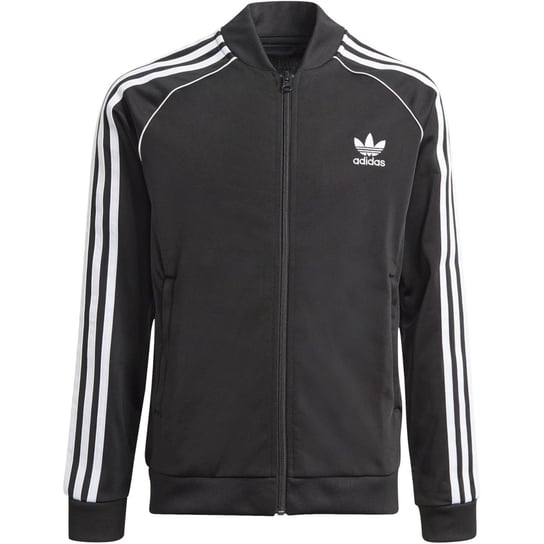 Bluza rozpinana dziecięca adidas ORIGINALS ADICOLOR SST TRACK TOP czarna GN8451-128 Inna marka