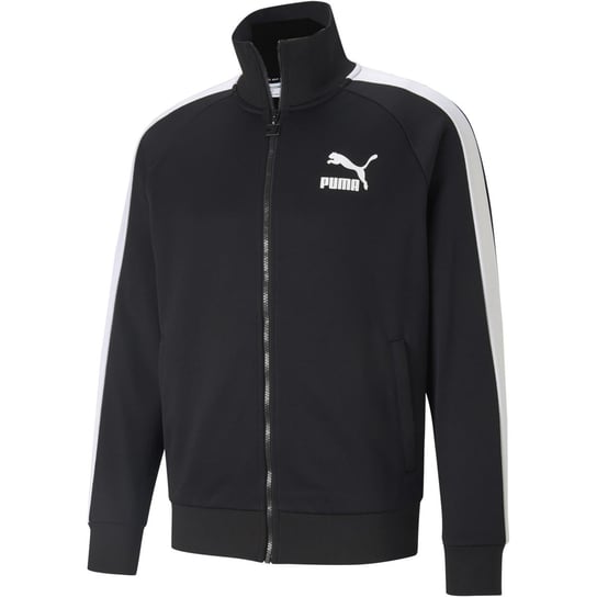 Bluza rozpinana męska Puma ICONIC T7 czarna 53009401-L Inna marka