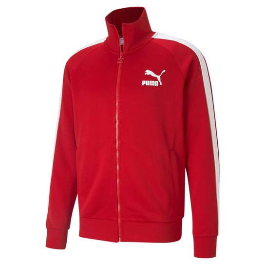 Bluza rozpinana męska Puma ICONIC T7 czerwona 53009411-S Puma