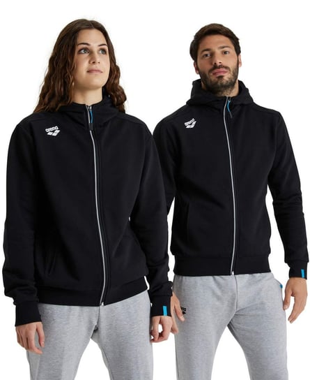 Bluza rozpinana z kapturem Arena Team Hooded Jacket Panel Black R.L Arena