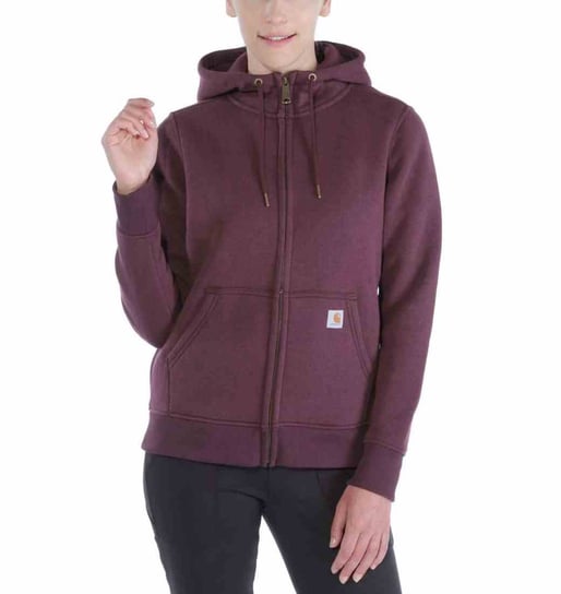 Bluza sportowa Carhartt Clarksburg Full Zip Hoodie Fudge Carhartt