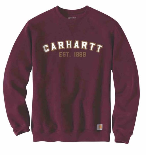 Bluza sportowa Carhartt Crewneck Logo Sweatshirt Port Carhartt