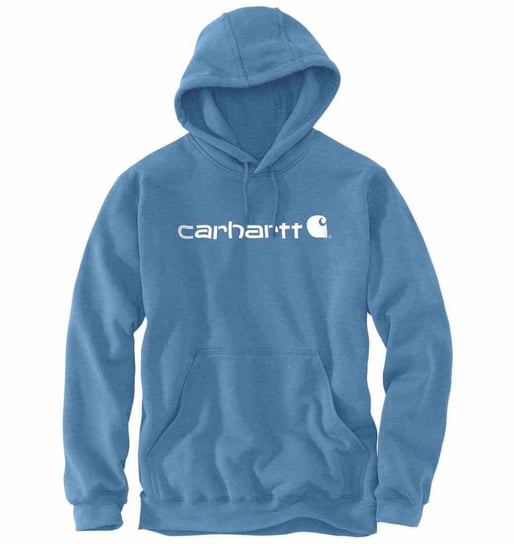Bluza sportowa Carhartt Signature Logo Sweatshirt Blue Carhartt