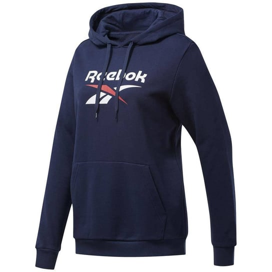 Bluza sportowa Damska Reebok Big Logo Hoodie Ft Granatowa Ft8188-M Reebok