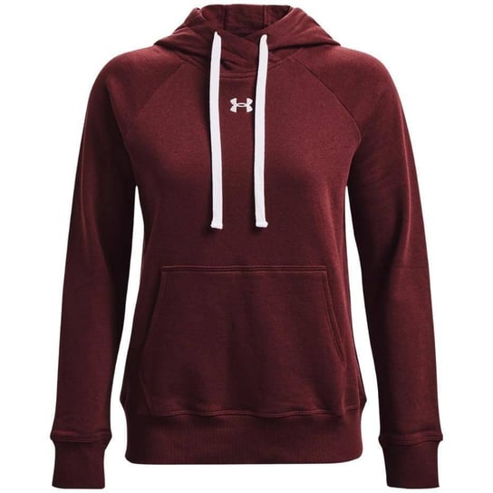 Bluza sportowa damska Under Armour Rival Fleece HB Hoodie czerwona 1356317 690-L Under Armour