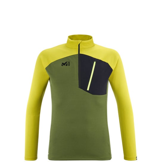 Bluza sportowa męska Millet Morpho Zip Fern/Wild Lime - M MILLET