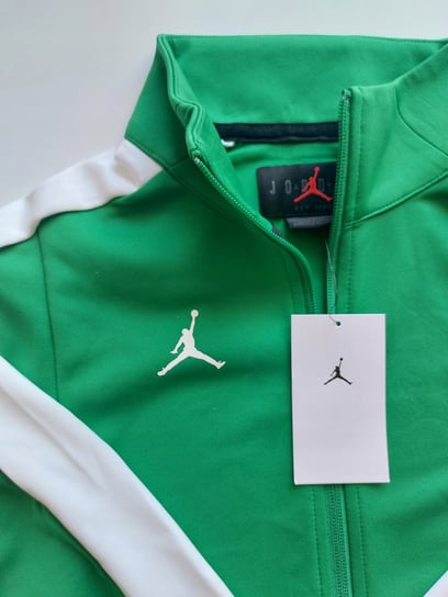 Bluza sportowa męska Nike Jordan zielona r.XL długi rękaw zamek Nike Jordan