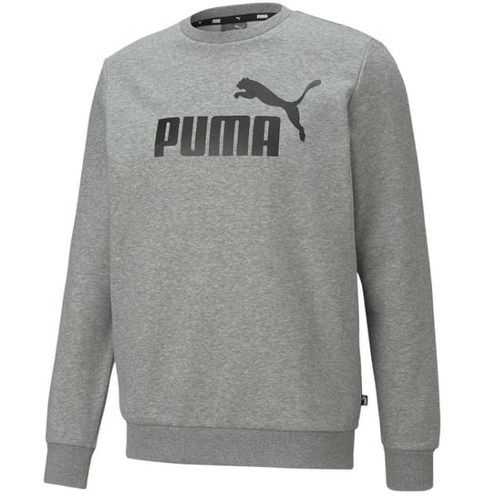 Bluza sportowa męska Puma Ess Big Logo Crew Fl Szara 586678 03-L Puma