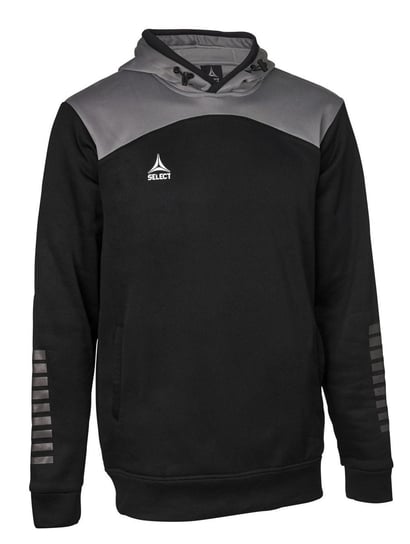 Bluza sportowa z kapturem SELECT Oxford czarno-szara - S Inna marka