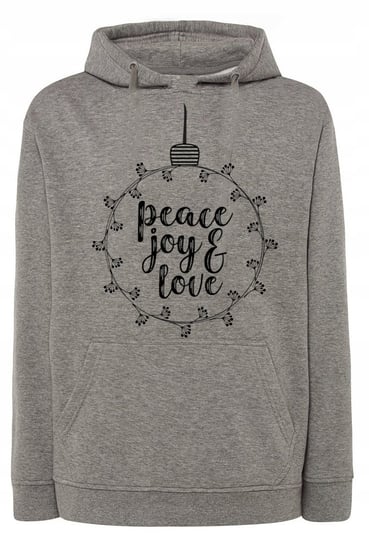 Bluza ŚWIĄTECZNY nadruk Bombka JOY LOVE r.5XL Inna marka