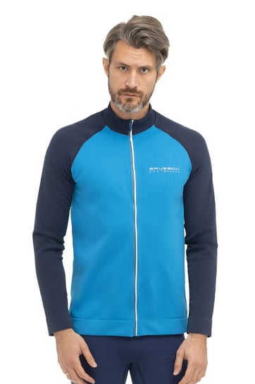 Bluza Termoaktywna Męska Brubeck Athletic Ls14080 Niebieski/Jeansowy - Xxl BRUBECK