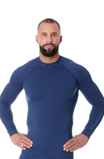 Bluza termoaktywna męska Brubeck Extreme Thermo LS15290 ciemnoniebieski - XXL BRUBECK
