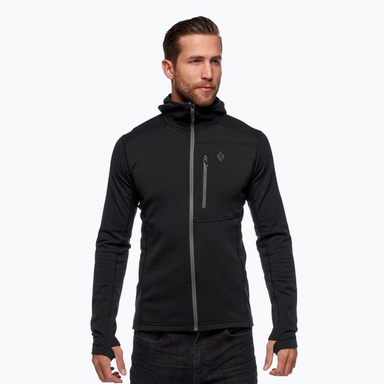 Bluza trekkingowa męska Black Diamond Coefficient Fleece Hoody Black Diamond