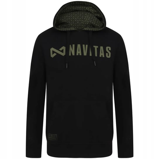 BLUZA WĘDKARSKA CZARNA Z KAPTUREM NAVITAS CORE BLACK HOODY R. 3XL Inna marka