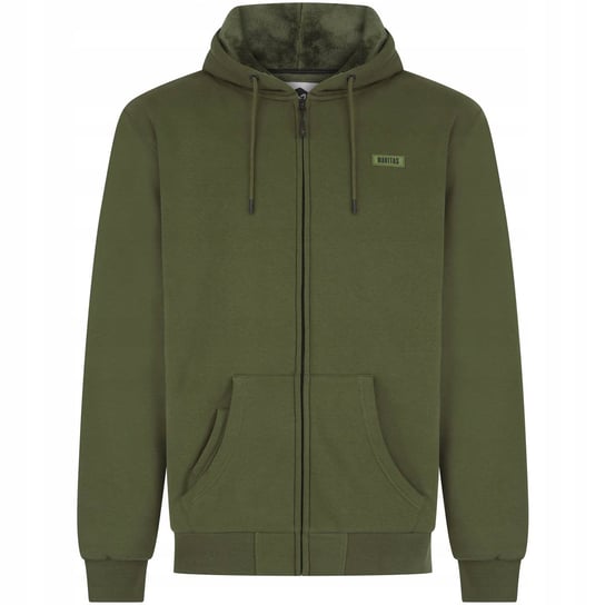 BLUZA WĘDKARSKA Z KAPTUREM KHAKI NAVITAS SHERPA ZIP HOODY GREEN R. 3XL Inna marka