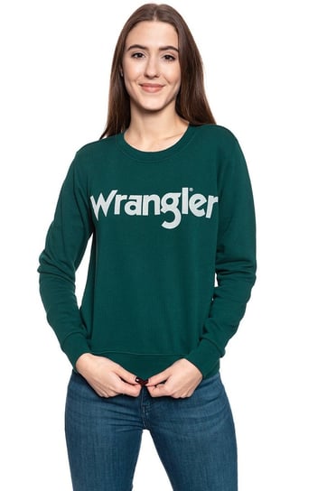 Bluza Wrangler Logo Sweat Pine W6N2Hag01-Xs Wrangler