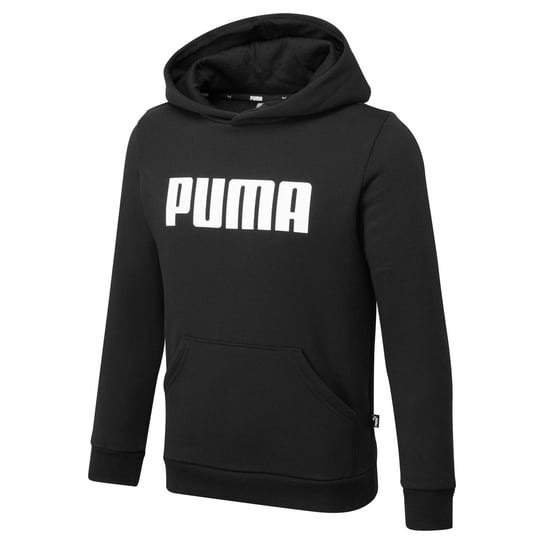 Bluza z kapturem chłopięca Puma ESS FL czarna 84759601-104 Inna marka