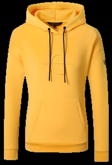 Bluza z kapturem COVALLIERO 24SS damska żółta, rozmiar: M Covalliero