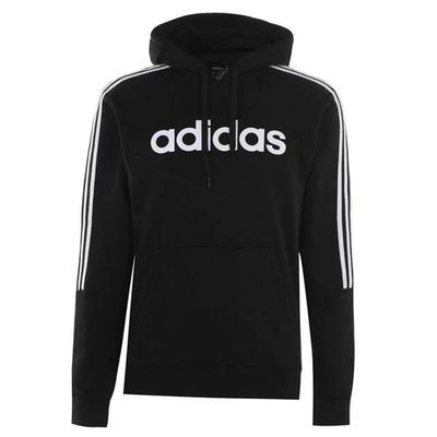 Bluza z kapturem czarna Adidas 3S Logo OTH, Rozmiar S Adidas