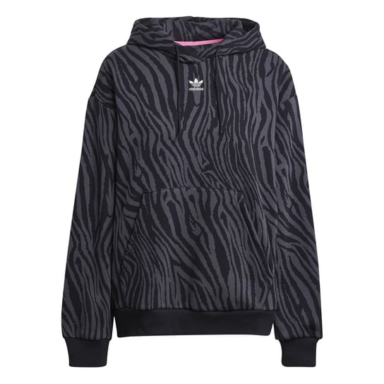 Bluza z kapturem damska adidas AOP ANIMAL ZEBRA czarna IJ5604-ret:XXXS Inna marka