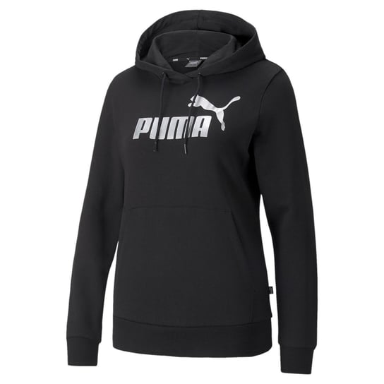Bluza z kapturem damska Puma ESS+ METALLIC LOGO czarna 84909651-34 Inna marka