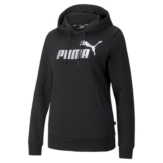 Bluza z kapturem damska Puma ESS+ METALLIC LOGO czarna 84909651-M Inna marka