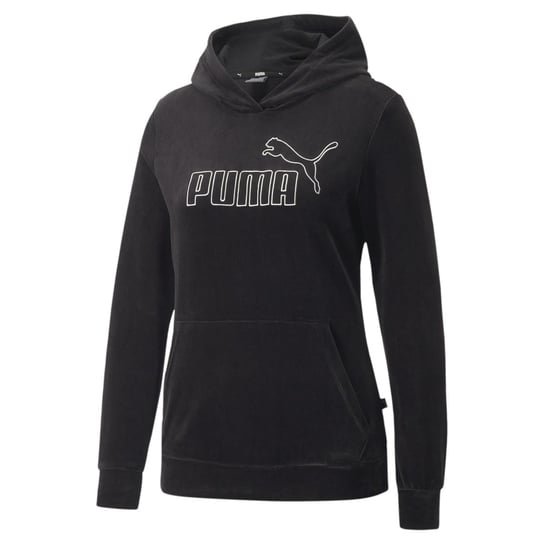 Bluza z kapturem damska Puma ESS+ Velour czarna 67000801-M Inna marka