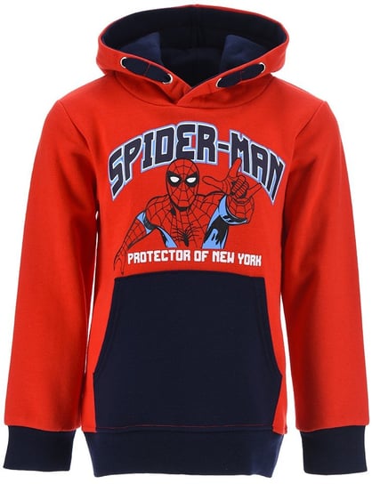 Bluza z kapturem dla chłopca na licencji Marvel - Spider-man rozmiar 104 cm Marvel