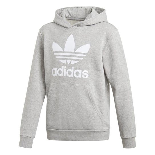 Bluza z kapturem dziecięca adidas ORIGINALS Trefoil szara GE1979-176 Adidas