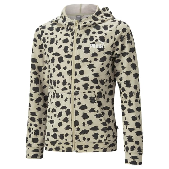 Bluza z kapturem dziewczęca Puma ESS+ Animal AOP beżowa 67351788-104 Inna marka