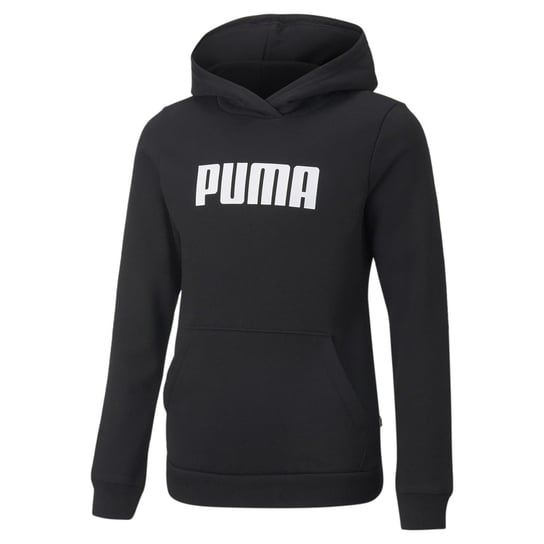 Bluza z kapturem dziewczęca Puma ESSENTIAL FL czarna 84758703-128 Inna marka