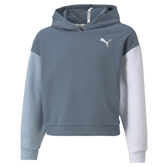 Bluza z kapturem dziewczęca Puma Modern Sports niebieska 58921464-152 Inna marka