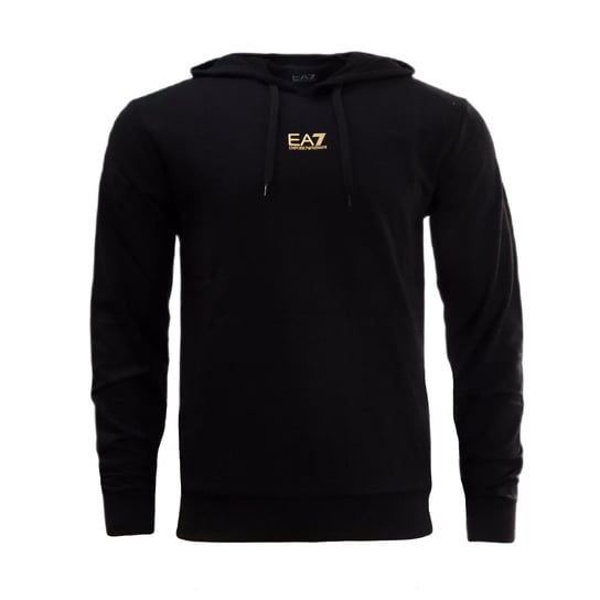 Bluza z kapturem EA7 Emporio Armani Futer Regular Fit Czarna - 8NPM32PJVRZ-M Inna marka