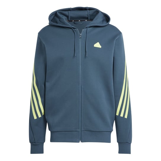 Bluza z kapturem męska adidas FUTURE ICONS 3-STRIPES FZ granatowa IJ8878-M Inna marka