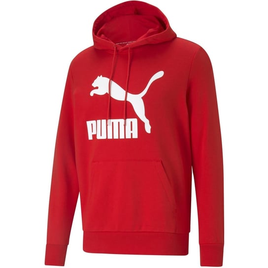 Bluza z kapturem męska Puma CLASSICS LOGO czerwona 53008411-M Inna marka