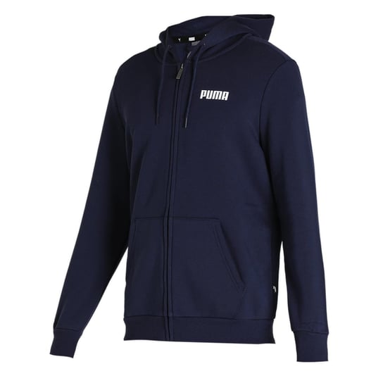 Bluza z kapturem męska Puma ESSENTIAL FULL-ZIP FL granatowa 84724203-L Inna marka