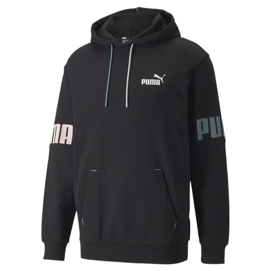 Bluza z kapturem męska Puma Power Colorblock czarna 84800951-M Inna marka