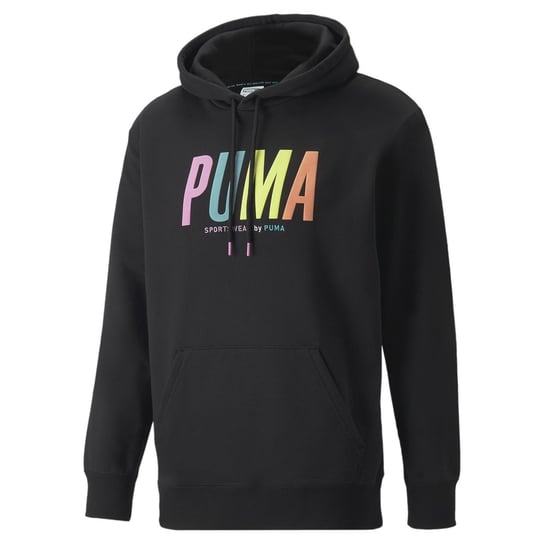 Bluza z kapturem męska Puma SWXP GRAPHIC czarna 53362101-S Inna marka