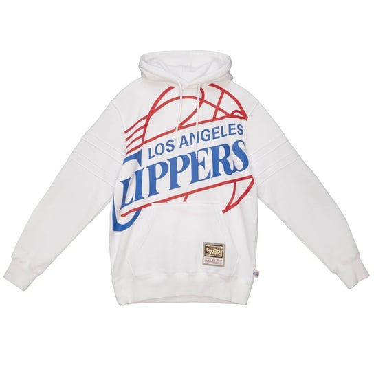 Bluza z kapturem Mitchell & Ness NBA Los Angeles Clippers biała-L Mitchell & Ness