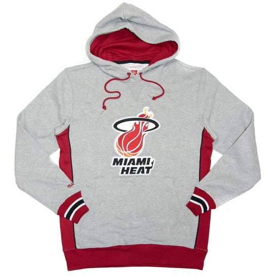 Bluza z kapturem Mitchell & Ness Pinnacle Heavyweight Fleece NBA Miami Heat-S Mitchell & Ness