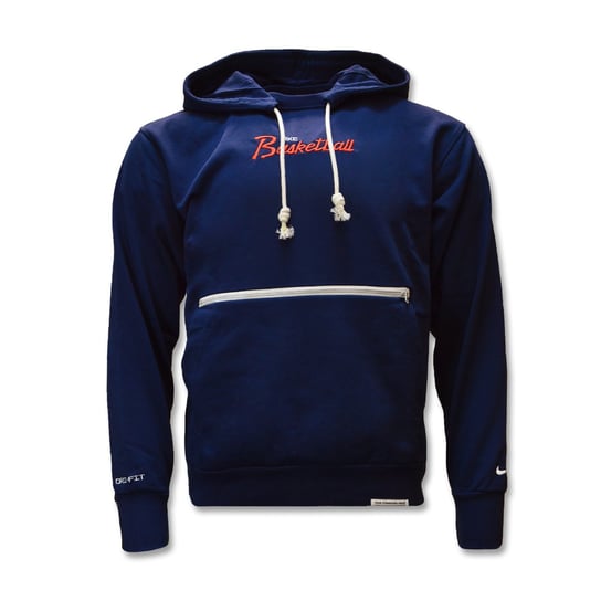 Bluza z kapturem Nike Standard Issue Hoodie College Navy/Pale Ivory - DA5942-419-M Nike