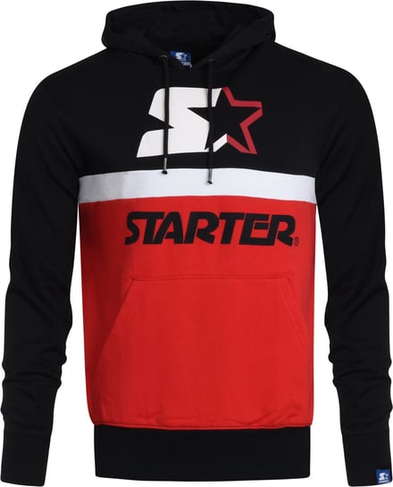 Bluza z kapturem STARTER - SPUNTER OH HOODY CSG00965 BLACK-S Starter