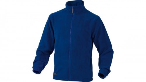 Bluza z polaru poliestru, 280G niebieska rozmiar XL VERNOBRXG DELTA PLUS
