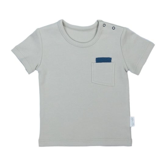 Bluzka bawełna krótki rękaw T-shirty Nicol Delfin - 74 Nicol
