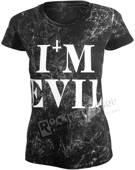 bluzka damska AMENOMEN - I'M EVIL (OMEN058DA ALLPRINT WHITE)-L Inny producent