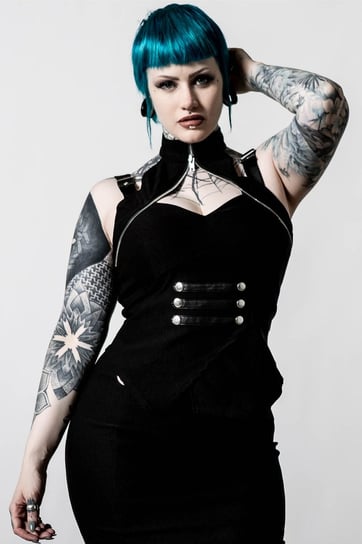 bluzka damska KILLSTAR - BULLET BABE-L Killstar